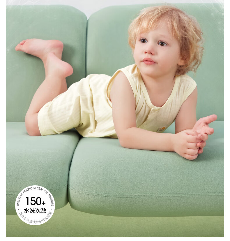 Beitaisi Baby Clothes, Summer Thin Breathable Sleeveless Onesie, Pure Cotton Romper for Boys And Girls, Sleepwear 10