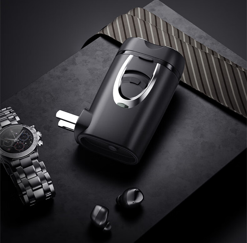 SINGFUN Electric Shaver for Men, Mini Portable Model, Double-Headed Straight Insert Beard Trimmer, Graduation Gift 5