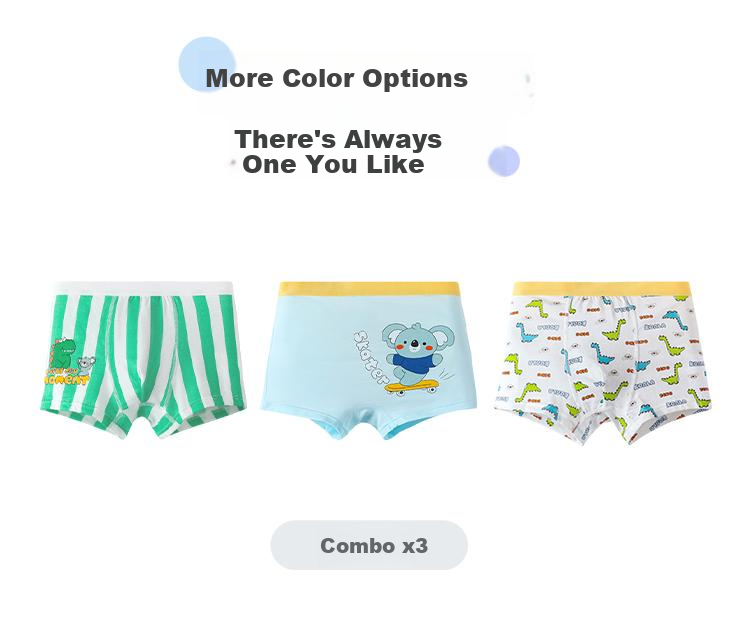 Bingxuemumian Children's Underwear for Boys, Summer Ice Silk, 10A Grade Antibacterial Pure Cotton Gusset, Boxer Briefs for Older Boys, Mid-Length Shorts 12