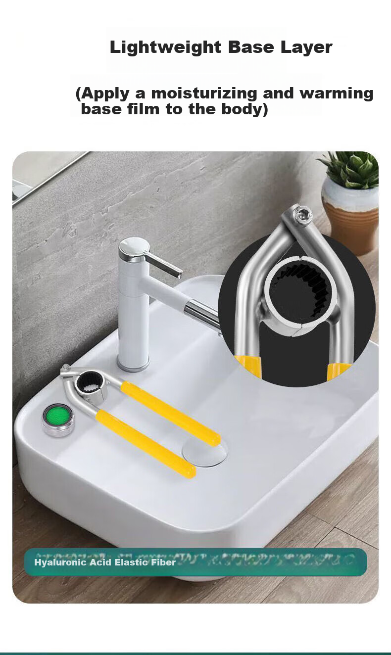 Bohuida Faucet Aerator Wrench, Special Loosening Tool for Sink Spout Removal 4