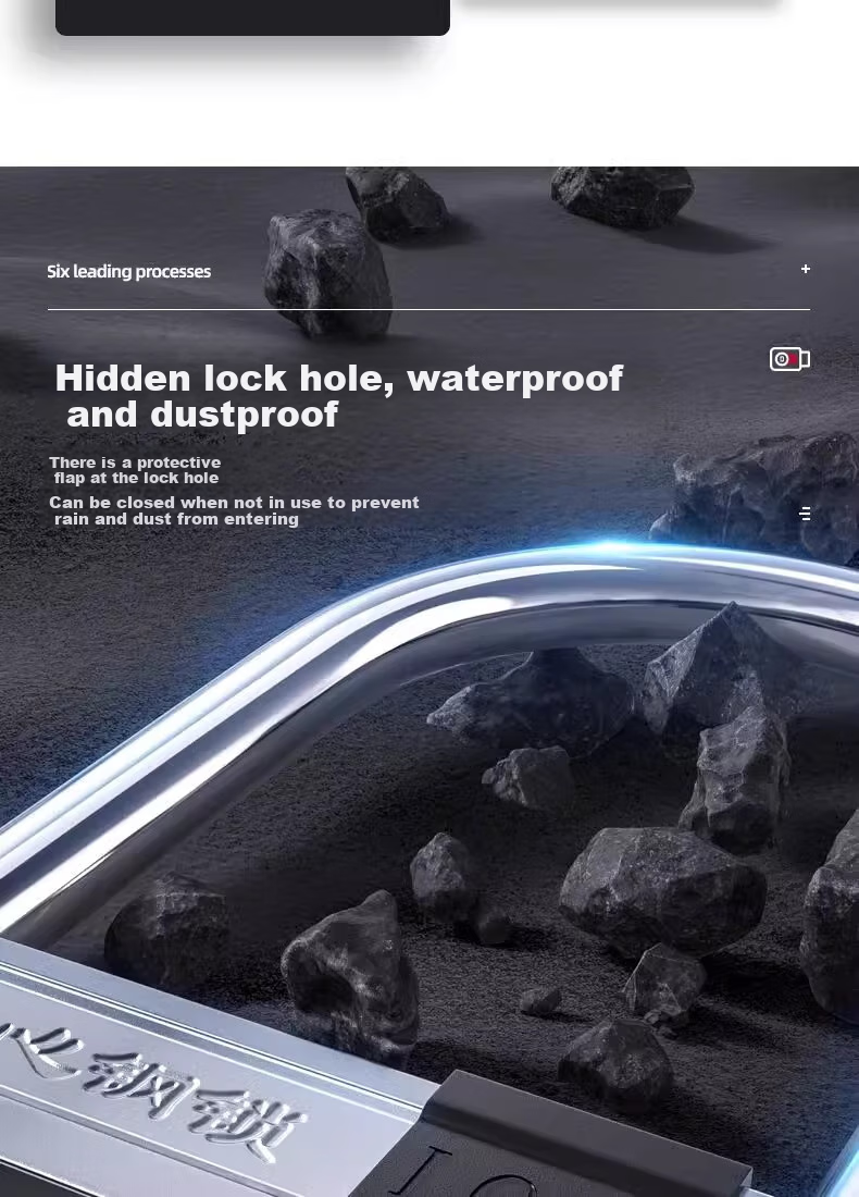 Phoenix U-Shaped Lock Motorcycle Lock Electric Bike Lock Bicycle Anti-Theft Lock Single Bike Hydraulic Cutter U-Shaped Lock 7
