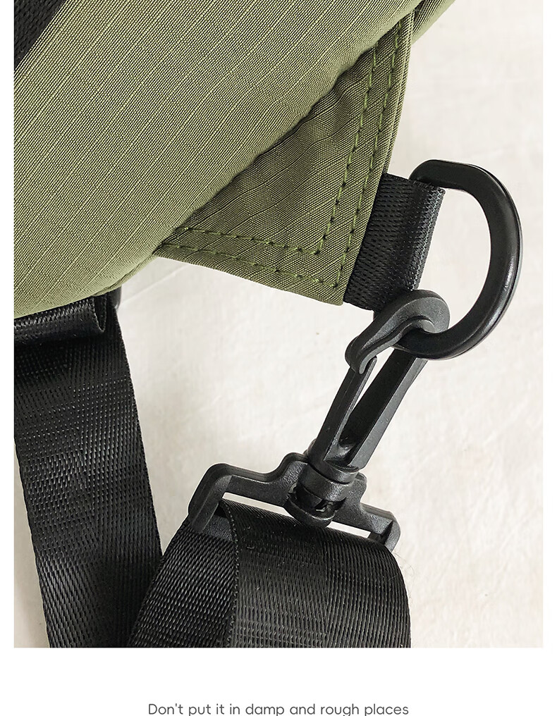 JINSHIWQ Men's Crossbody Bag Outdoor Sports Shoulder Bag Trendy Versatile Women's Small Backpack Simple Casual Large Capacity Waist Bag 12