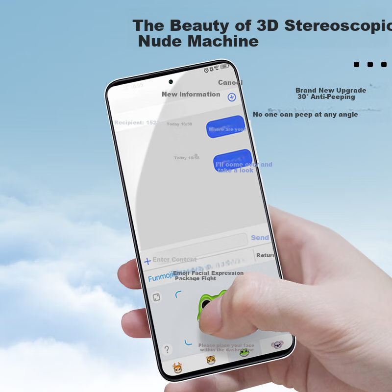 Защитное стекло Smorss для Xiaomi 14, антишпионское, противоударное, HD, полное покрытие, защита от отпечатков пальцев