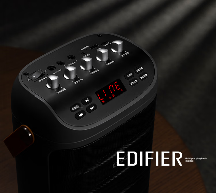 EDIFIER PK305 Portable Outdoor Mobile Speaker with Microphone, Karaoke-Specific Bluetooth Speaker for Camping And Outdoor Activities 29