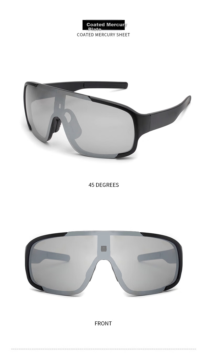 Lianshang Polarized Cycling Sunglasses, Day And Night Use, Unisex, Windproof And Sandproof, Outdoor Running, Photochromic 16