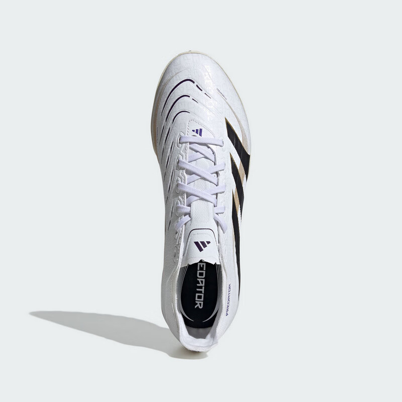 Adidas Unisex Football Series PREDATOR LEAGUE TF Soccer Shoes, JI1134, White, Size 44.5 4