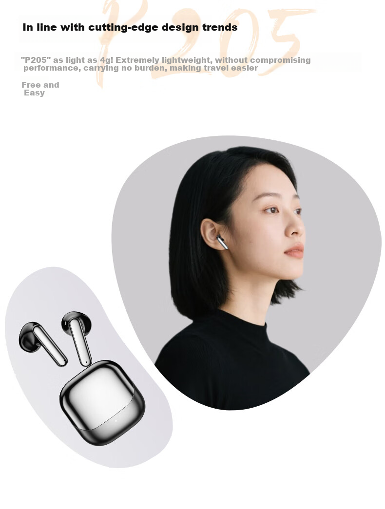 Viken [Hall of Fame Sound | Latest 2026 Model] Bluetooth Earphones, Semi-In Active Noise Cancellation, Wireless High-Quality Music, Ultra-Long Battery Life, Best-Seller Ranking, Compatible with Apple 10
