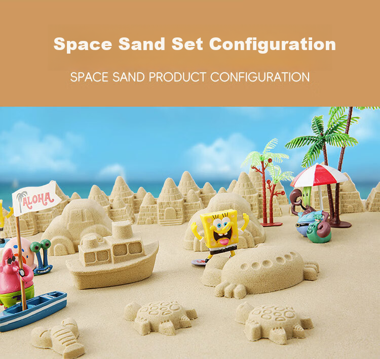 SPACE SAND Children's Multifunctional Toy Learning Table, Sand Tray Desk, Boys And Girls 6-Jin+ Study Desk Set, Birthday Gift 15