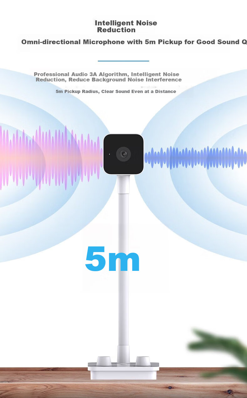 HIKVISION Computer Webcam 2K Ultra HD USB Auto Focus Built-In Microphone Speaker Online Classes Home Live Streaming Video Conferencing Laptop Chat E24Sa 7