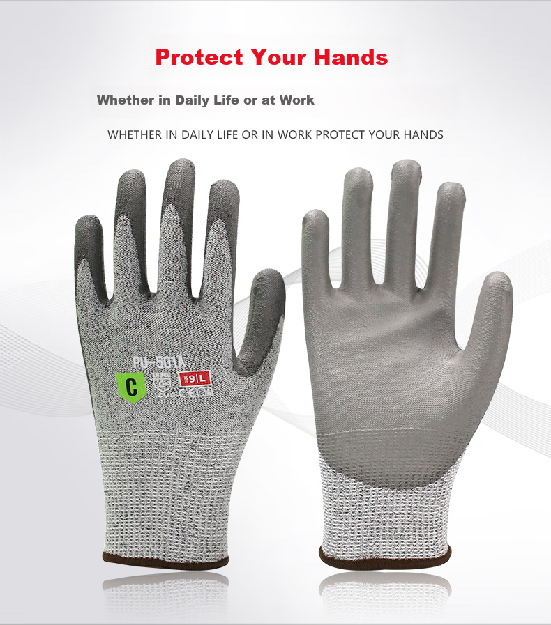 Maozheng Cut-Resistant Gloves, 1 Pair, Extended High-Elastic Blade for Cutting And Wounding, Woodworking Machinery Processing Maintenance Labor Protection [Genuine Product] 2