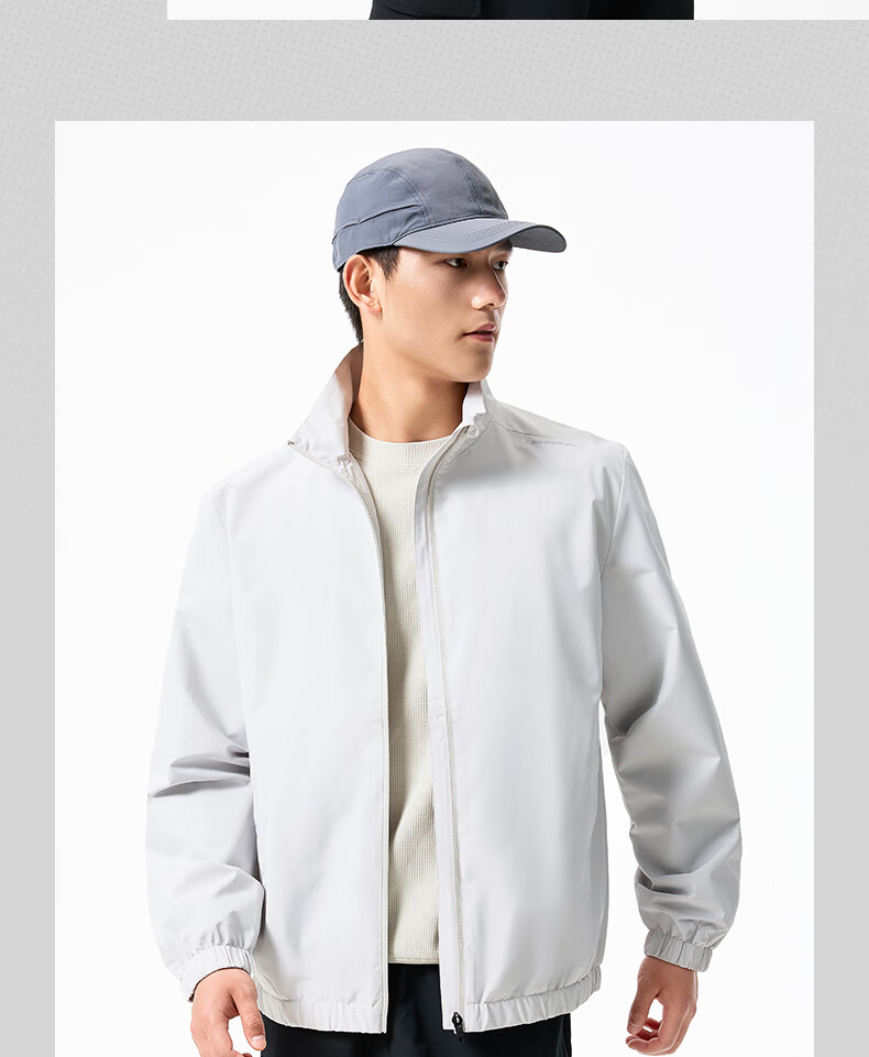361° Men's Jacket, Spring And Summer, Water-Repellent, Stand-Collar, Sports Outdoor Jacket, Windbreaker for Men, 652534603-1 20