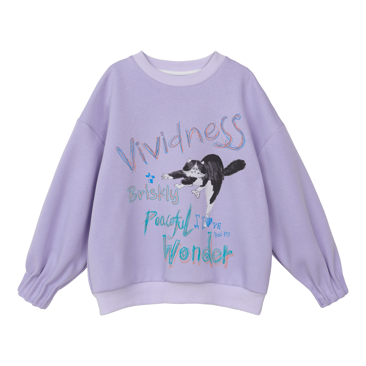 LUSON Chen Dazhu Girls Cartoon Sweatshirt Spring Autumn New Stylish Kids Autumn Top Big Girls Long Sleeve