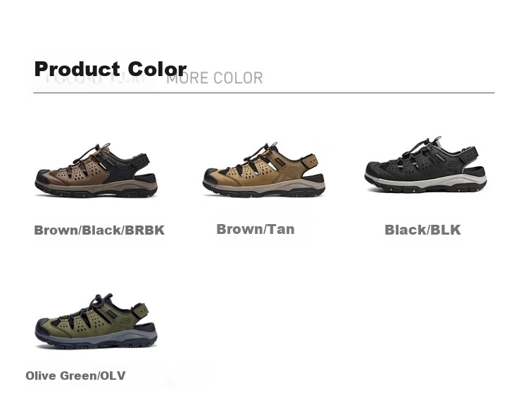 Skechers Water Shoes | Men's Sandals, Non-Slip Shock-Absorbing Wear-Resistant Off-Road Outdoor Hiking Casual Sports Shoes 205113 3