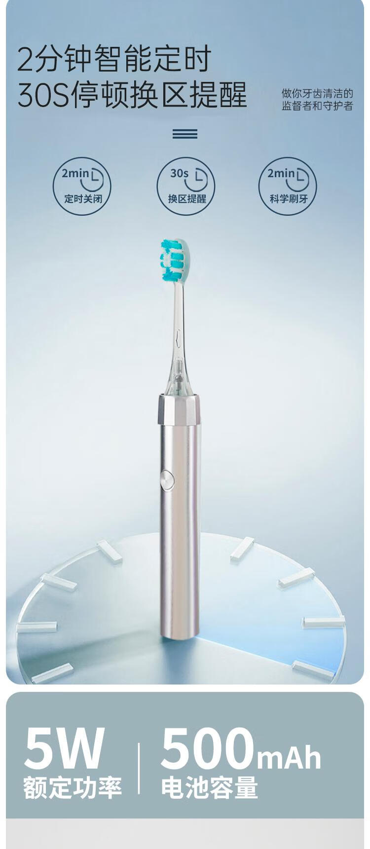 KONKA Electric Toothbrush, Xiaoxingzuan Sonic Magnetic Levitation, Fully Automatic Sterilization, UV Light Sterilizer, Rechargeable Model, Smart Soft Bristles, for Men And Women, Adult Version, Waterproof, March 8th Women's Day Gift 1