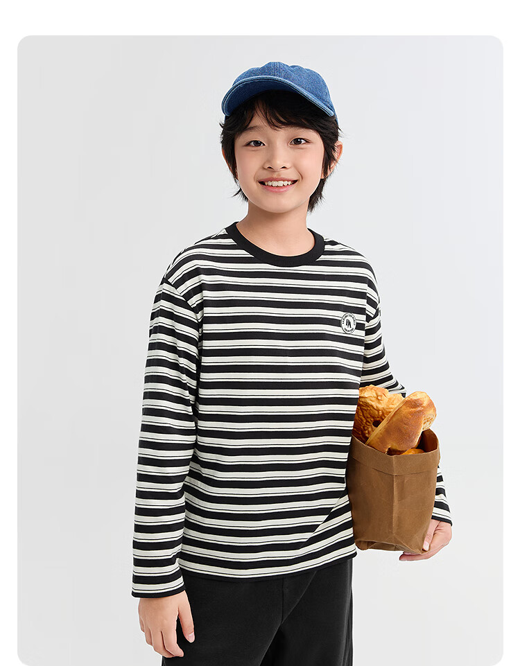 BALABALA Balaone Children's Clothing, Kids' Long-Sleeve T-Shirt, New Autumn Style for Boys And Girls, Quick-Dry, Cool-Feeling, Sun Protection Top 28