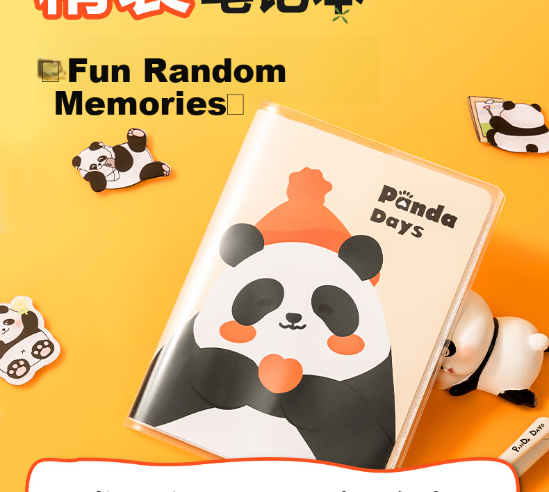 Deli Panda Student Stationery Set Notebook Gift Box, Student Gift Box, Birthday Gift, Graduation Season VG67 9