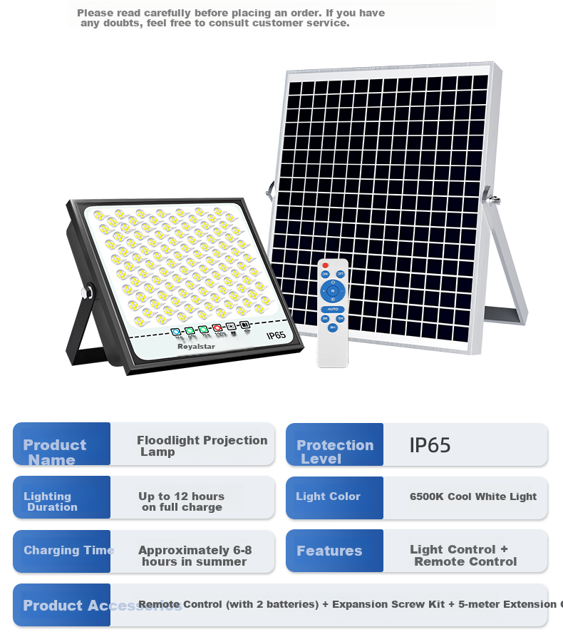 Rongshida Solar Garden Light, Outdoor Lighting, Home Street Lamp, LED Waterproof Floodlight, Exterior Landscape Light 26