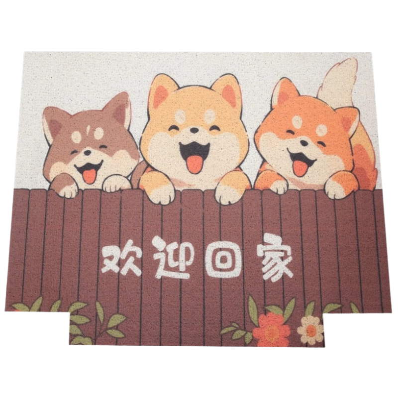 JEPPE Silk Loop Entrance Door Mat, Large Entrance Mat for Kitchen And Bathroom, Cuttable Non-Slip Mat, Entrance Carpet