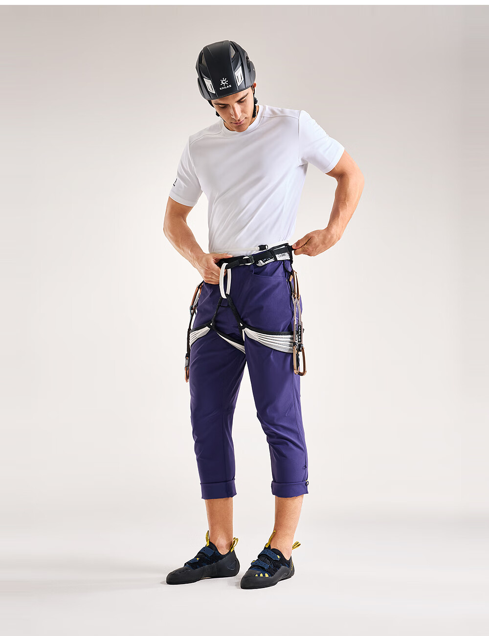 KAILAS 9a Cone Quick-Dry Pants Outdoor Climbing Durable Breathable Stretch Loose Fit Men's Trousers 7