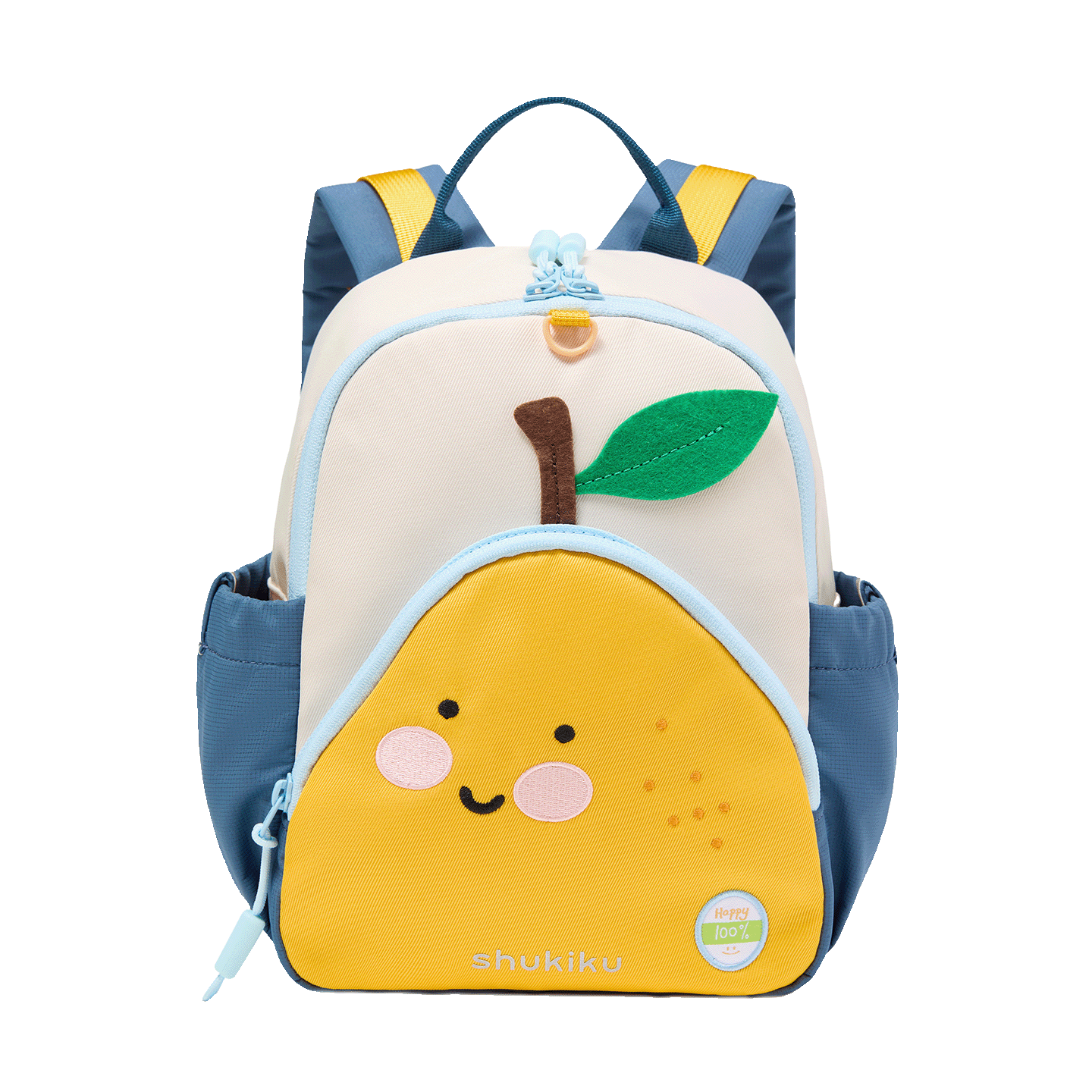 SHUKIKU Children's Kindergarten Backpack for Boys And Girls, Dopamine Ultra-Light Double Shoulder Bag, Ice Sugar Snow Pear, Size S