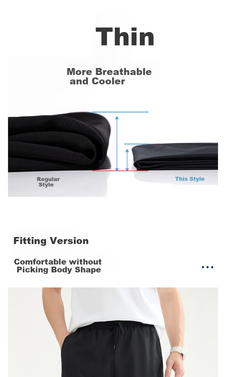 Giordano Casual Shorts for Men, Summer Four-Way Stretch Cargo Pants, Elastic Waistband, Lightweight Athletic Shorts for Men, 13105223 5