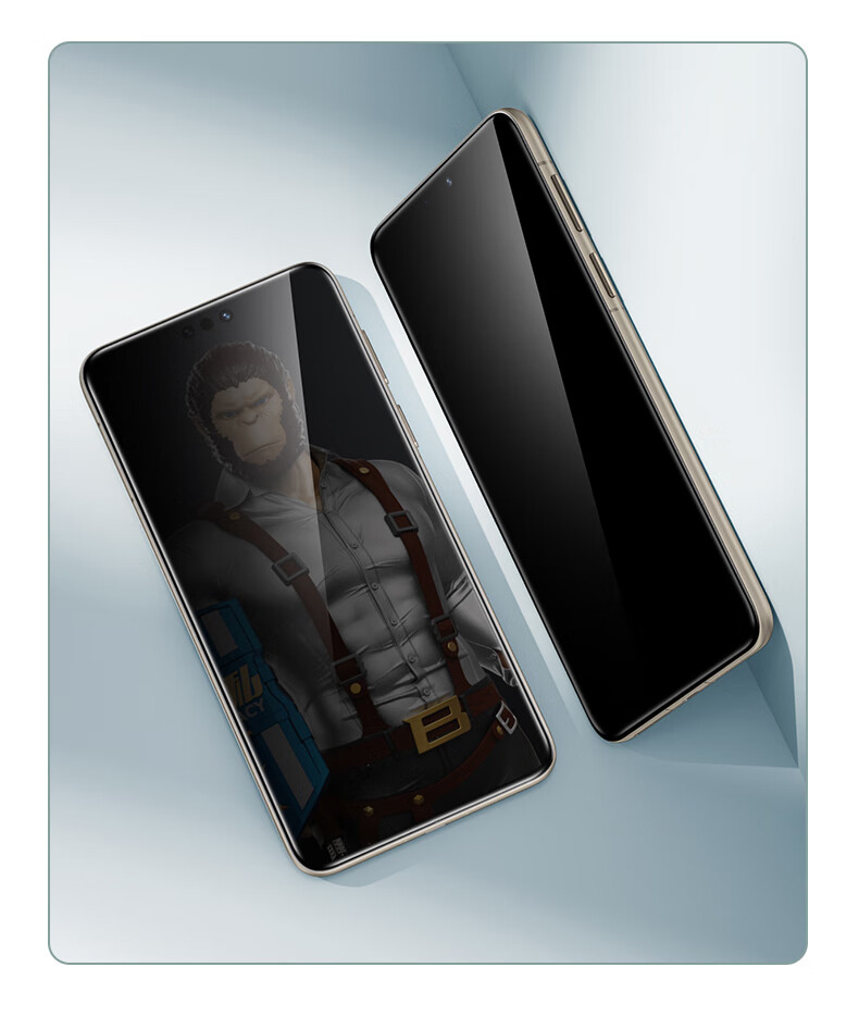 Mr. Blue Gorilla Huawei Mate80 Pro Privacy Screen Protector Tempered Glass Film for Mate80/Mate80 Pro Anti-Peeping Privacy Protection Phone Screen Protector 6