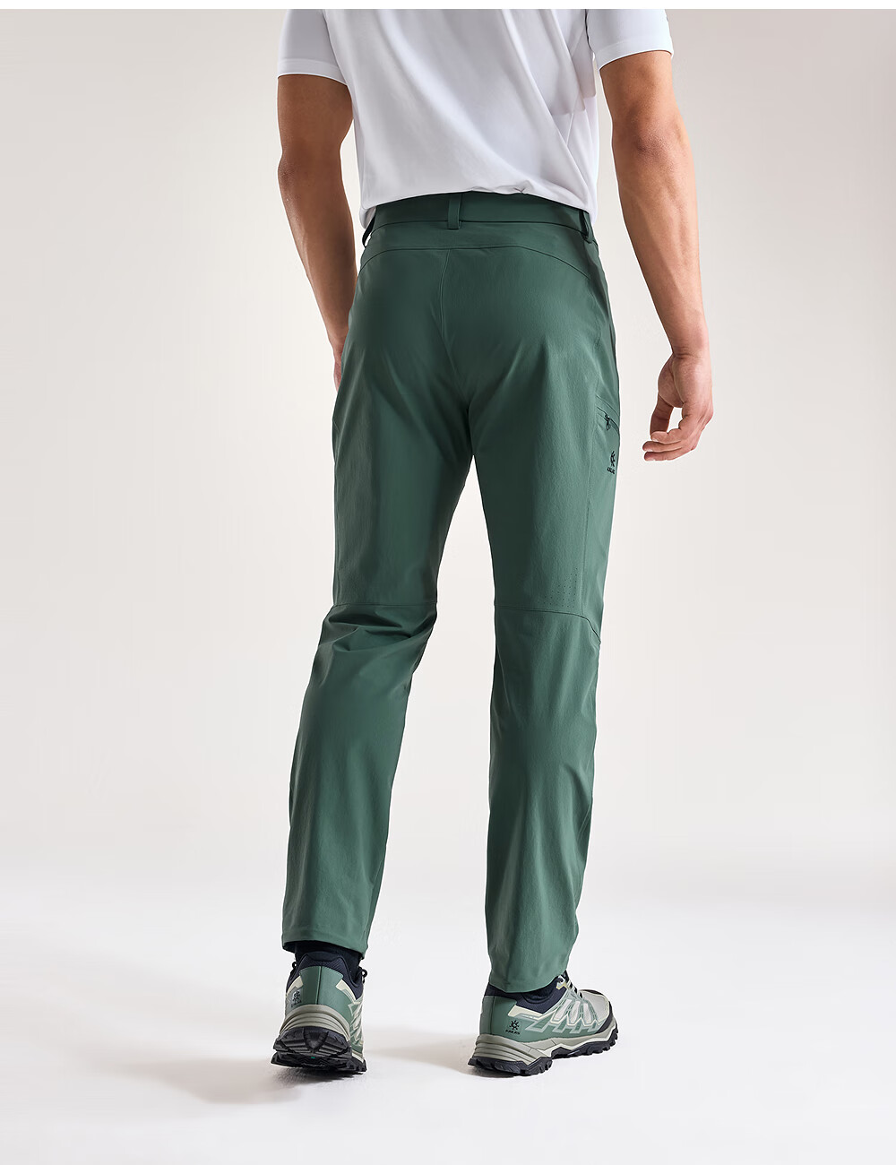 KAILAS T10 Soft Shell Pants for Men, CORDURA Reinforced Wear-Resistant Elastic Breathable Outdoor Hiking Windproof Pants 5