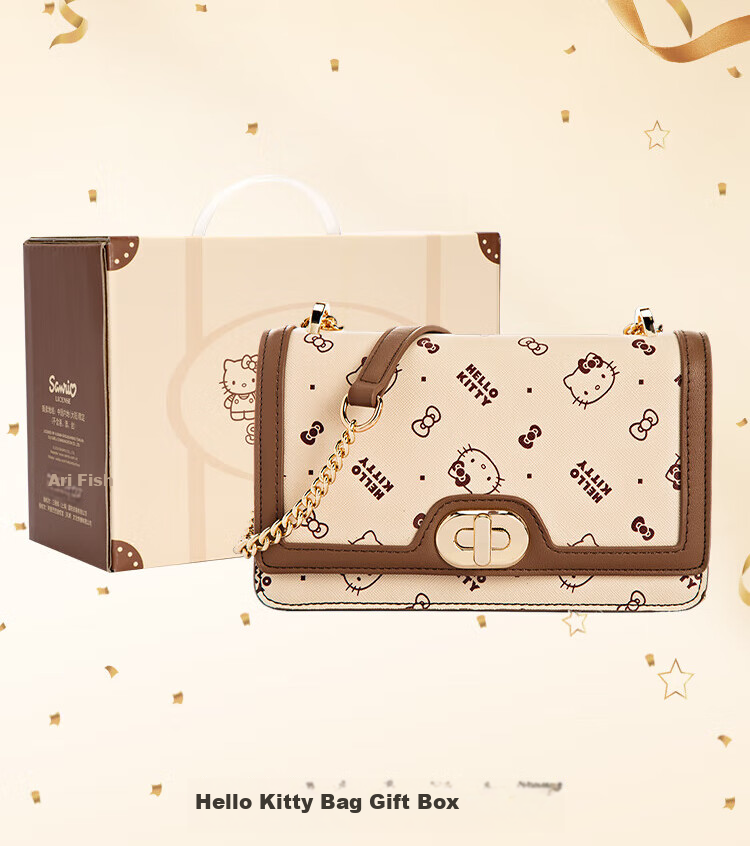 Mesuca X Meiladi Women's Handbag, Shoulder Crossbody Bag, Chain Bag Gift Box, Birthday Present for Girls 53
