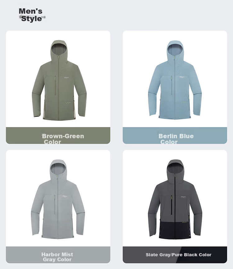NORTHLAND Original Yarn Sun Protection Clothing UPF500+, Outdoor Women's Cooling Antibacterial Breathable Lightweight Skin Coat Jacket 39