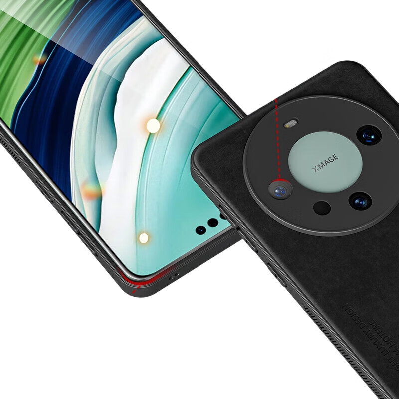 Чехол HotFire для Huawei Mate60 Pro/Pro+, из силикона с матовым покрытием, защита от падений и царапин, простой стиль, коралловый синий