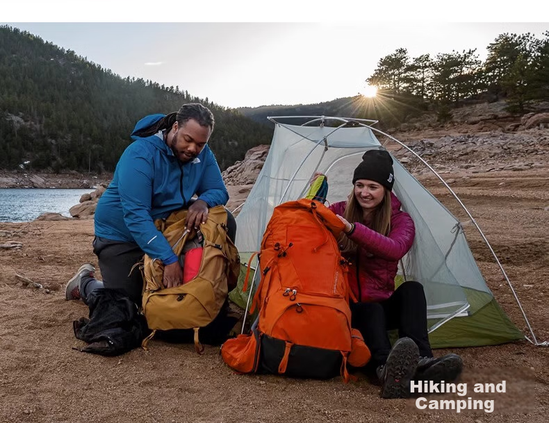 DEUTER Hiking Backpack, Zhen Tu Heavy-Duty Large Capacity Outdoor Bag, Trekking Travel Backpack, Shale Color-45+10SL 3