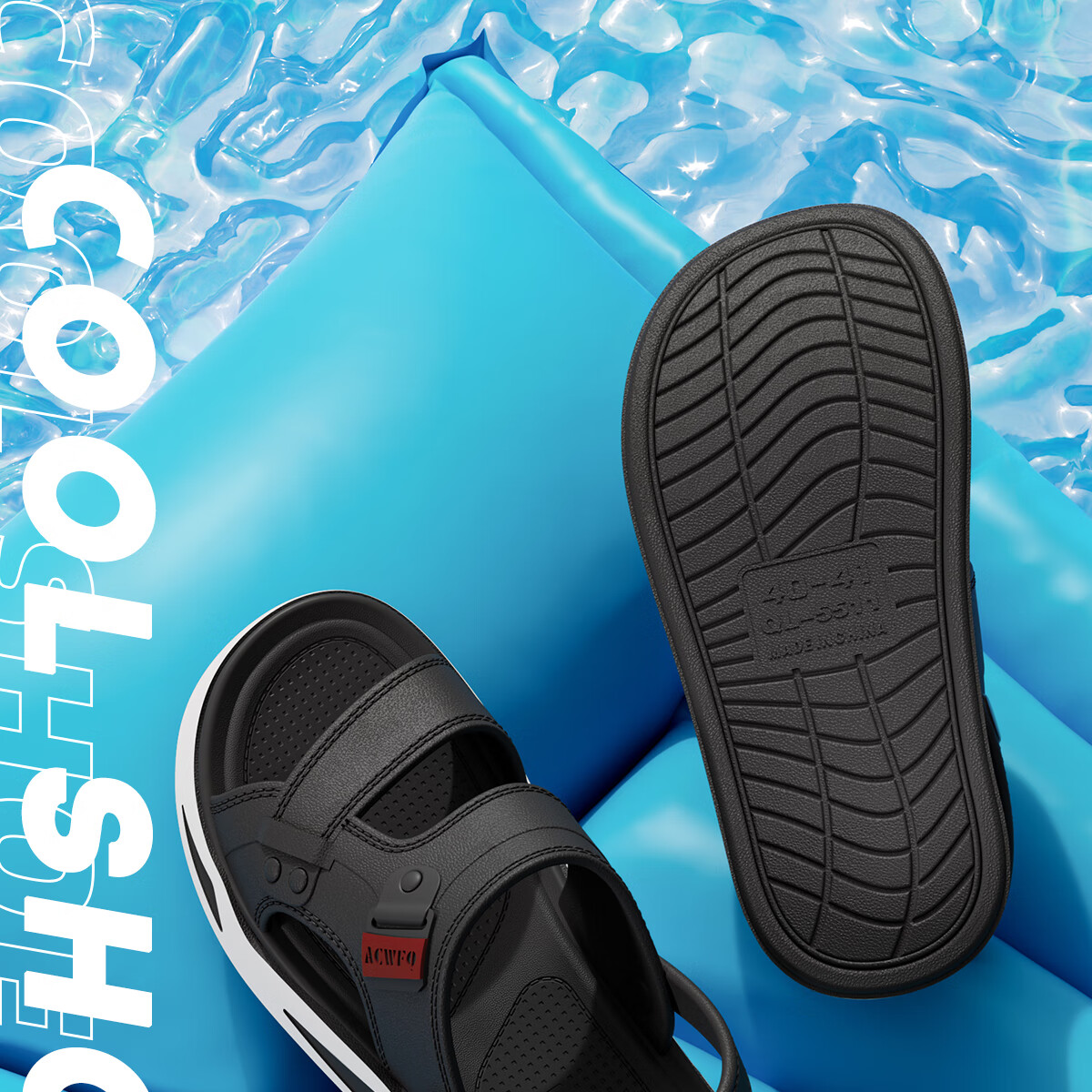 TZLDN Men's Sandals 2026, Antibacterial New Style, High-End Feel, Summer Sports Driving Beach EVA Soft Sole Slippers for Me 2