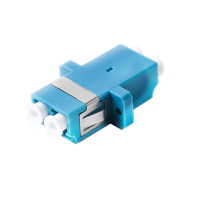 Hengpu Fiber Optic Adapter LC/UPC Duplex Single Mode Engineering Telecom Grade Coupler/Flange/Extension Adapter 1 Piece HP-LC11