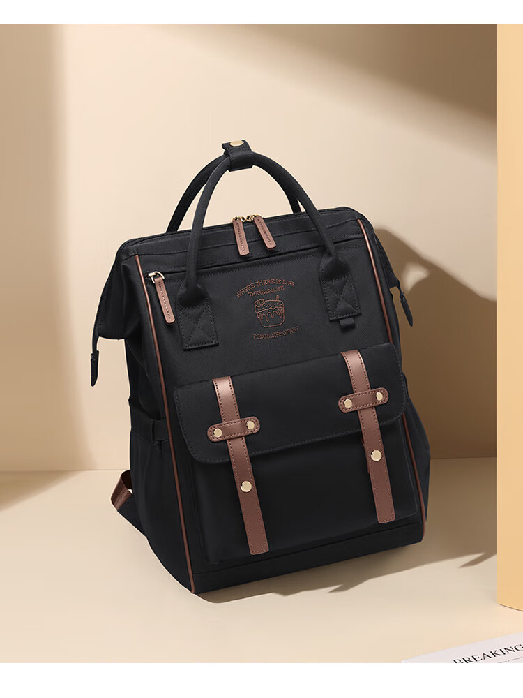 POLO Backpack for Women, Large Capacity School Bag, IPad Laptop Bag, College Student Travel Commuter Backpack, Birthday Gift 22