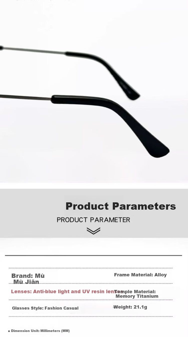 Mumujian High-Definition Reading Glasses for Middle-Aged And Elderly, Anti-Blue Light, Bifocal for Men And Women, Multi-Focal Automatic Zoom High-Definition Reading Glasses 10