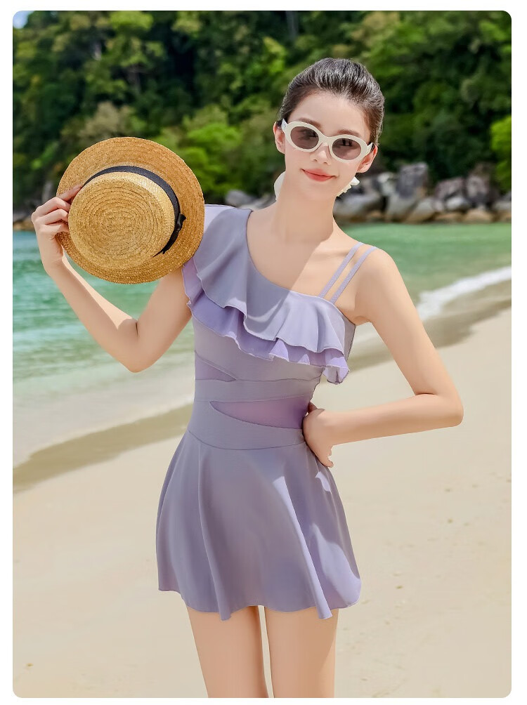 Barbie One-Piece Spaghetti Strap Swimsuit for Women, Sexy Plus Size, Slimming, Beach Vacation Surfing Swimwear 7