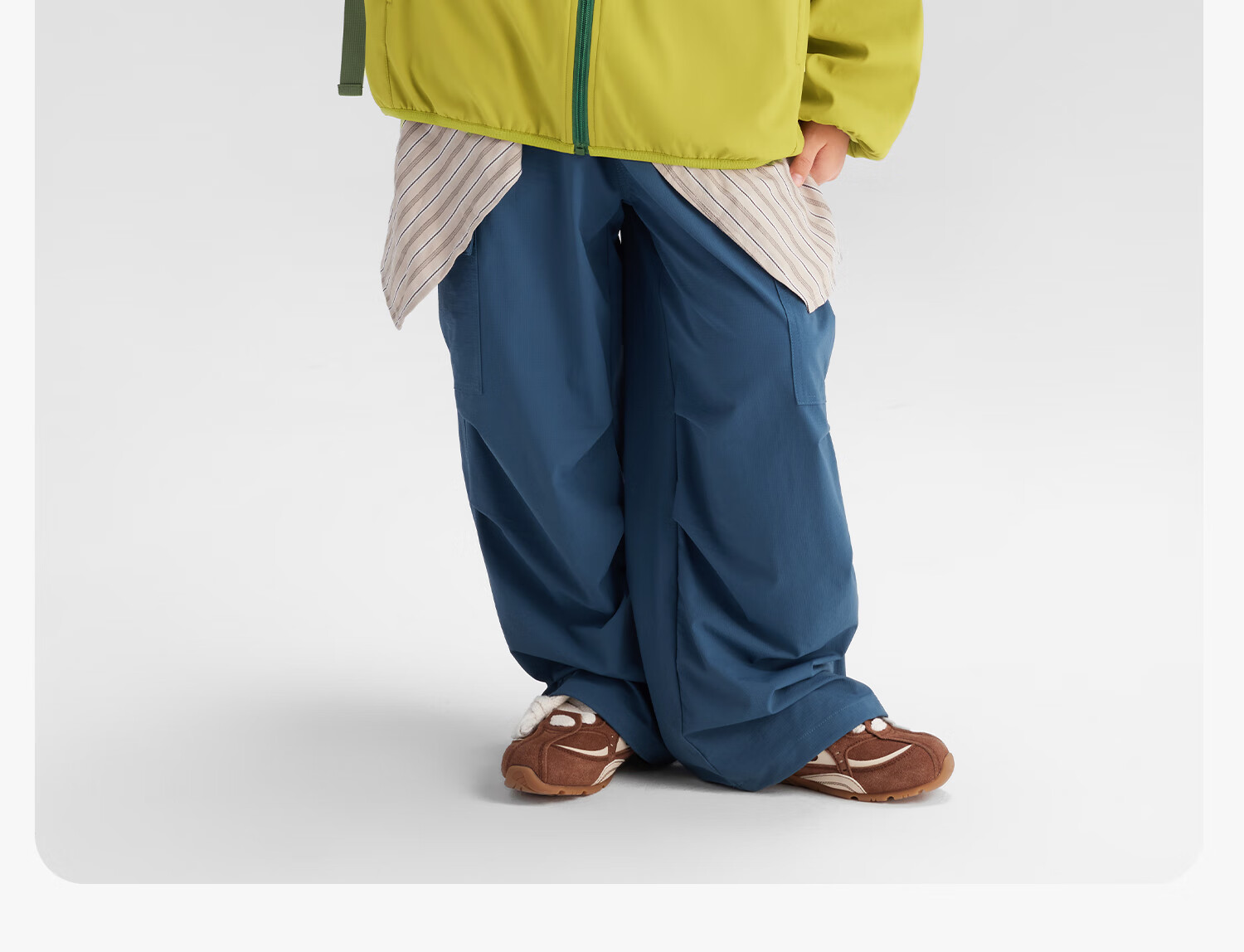 Zuoxi Boys' Fleece-Lined Jacket, 2026 New Children's Softshell Outerwear, Fleece Integrated Top, Gray, Size 160 34