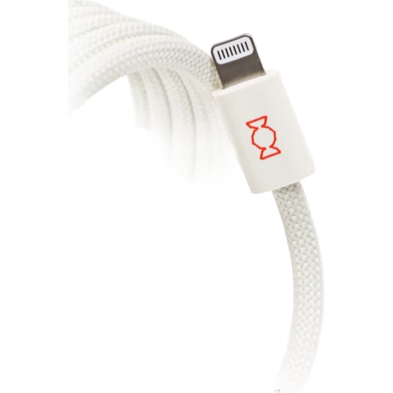 Магнитный кабель CANDYSIGN MagTie 100W USB A-C Sweet White для iPhone, iPad, ноутбуков, 1 метр