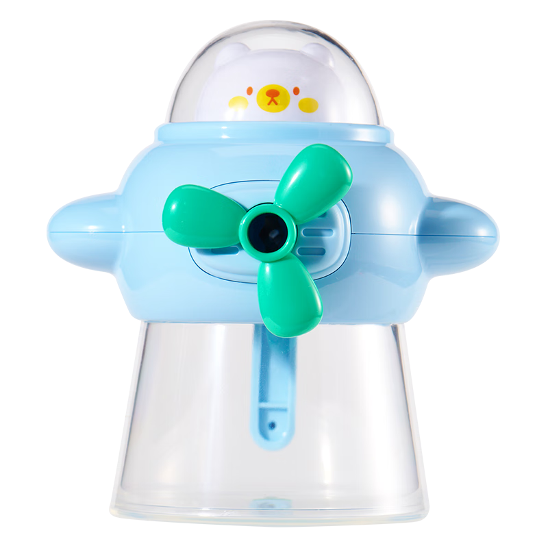 M&G Stationery Dudu Pencil Sharpener for Elementary School Students, Hand-Cranked Rotary Pencil Sharpener, Learning Tool, Blue APS906X9