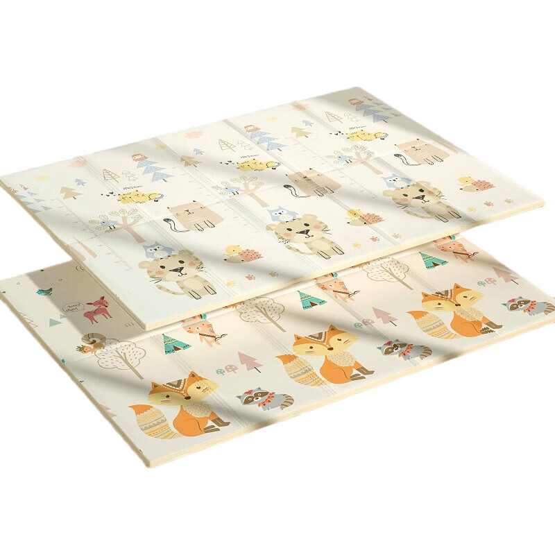 Детский игровой коврик Ledi Baby Crawling Mat, XPE, утолщенный, складной, двусторонний, 200*180*2 см