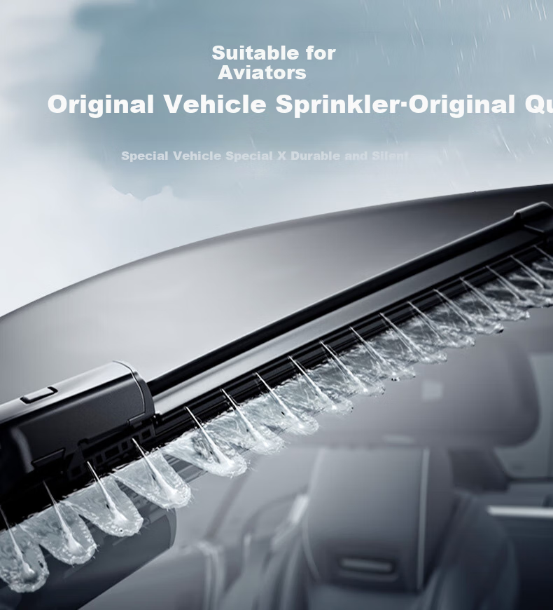 Meisim Windshield Wiper, for Wuling Hongguang/Hongguang S/Hongguang V, Special Rubber Strip for Wiper Blades, 22/16 Pair Set 1