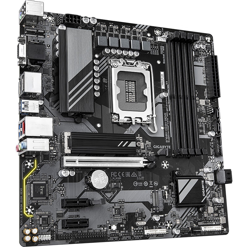 GIGABYTE B760M DS3H GEN5 Motherboard DDR5 Support for Intel LGA 1700 CPU 14600KF 12600KF