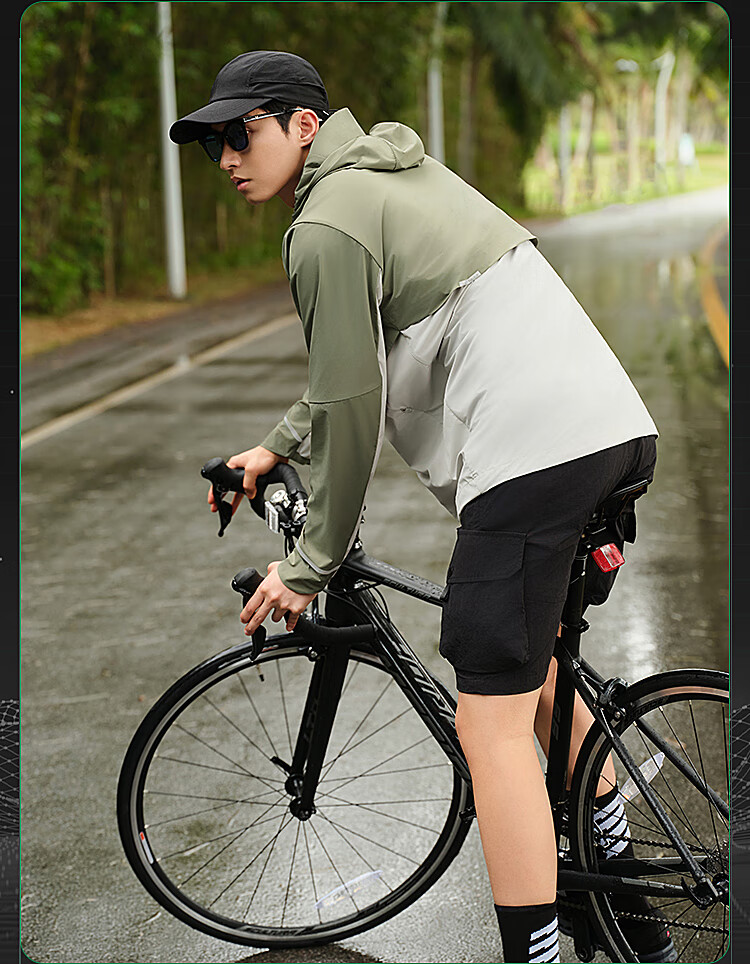 BOSIDENG Clothing, Five-Fold National Standard Sun Protection Jacket for Men And Women, Original Yarn UV-Resistant Cool Breathable Outdoor Fishing Wear Cycling Outerwear 12