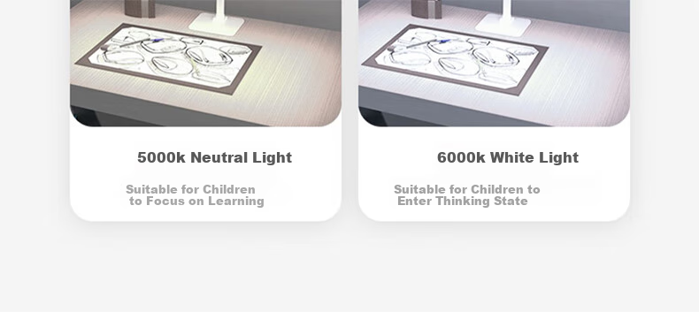Dpdupi Eye Protection Lamp, Desk Lamp for Eye Care, Study, Reading, Homework, Students And Children, National AA Full Spectrum Intelligent Vision Protectio 19