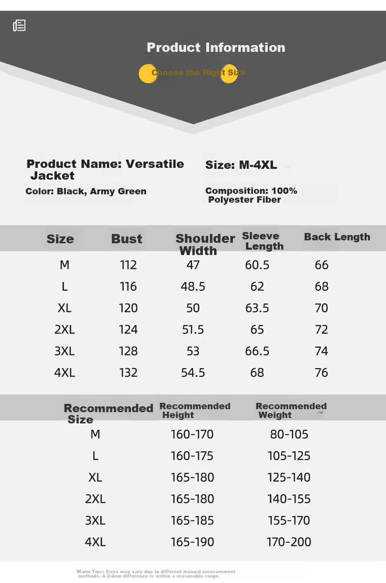 JEANSWEST OUTDOOR Men's Jacket, Spring And Autumn Versatile Loose-Fit Solid Color Lapel Coat, Outdoor Casual Outerwear, Army Green, XL 3