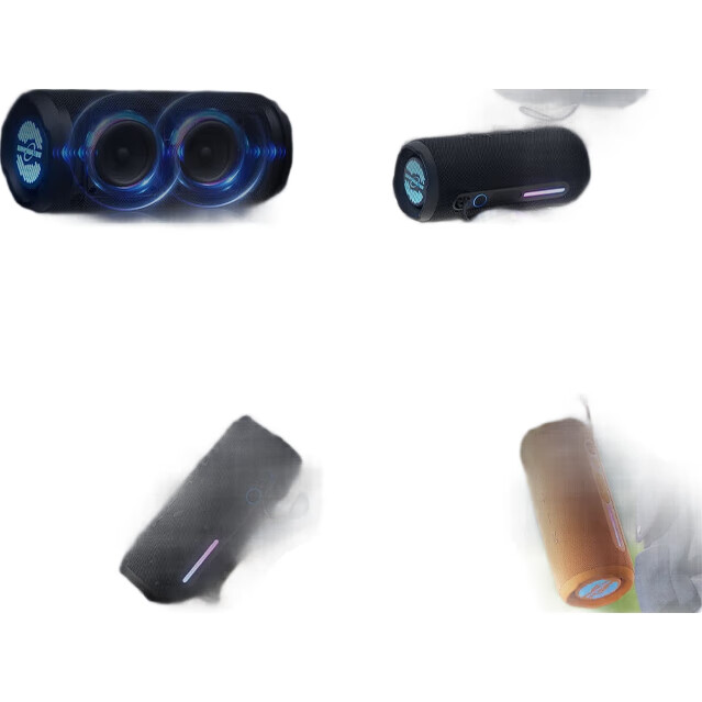 Портативная Bluetooth-колонка WANYINBA M6, 30 Вт, высокая громкость, водонепроницаемая, с мощным басом, цвет черный