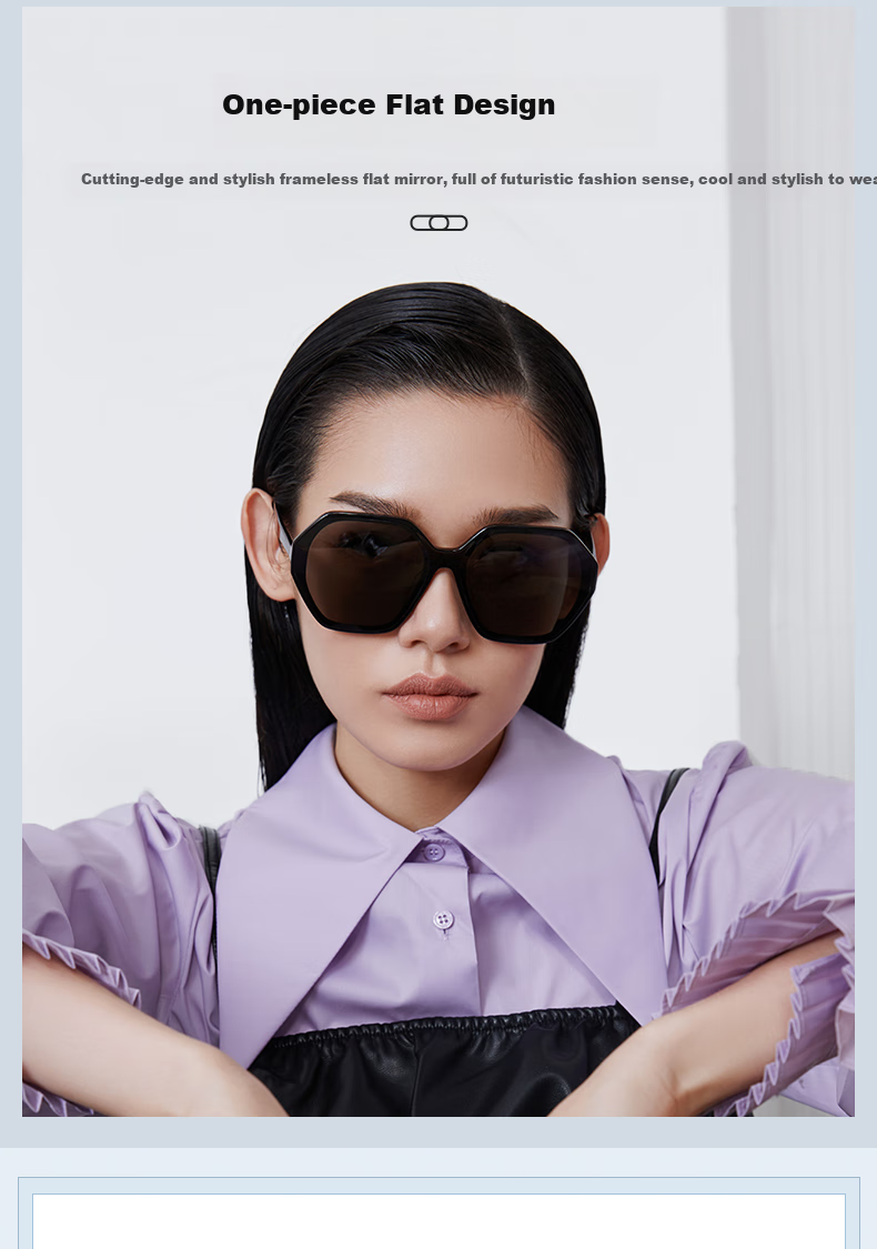 LOHO Nylon Polarized Sunglasses for Women, Black Frame Sunglasses, Face-Slimming Effect, High Definition Driving Glasses for Men LH013616, Black + Single Gray Lens, Black + Single Gray Lens 9