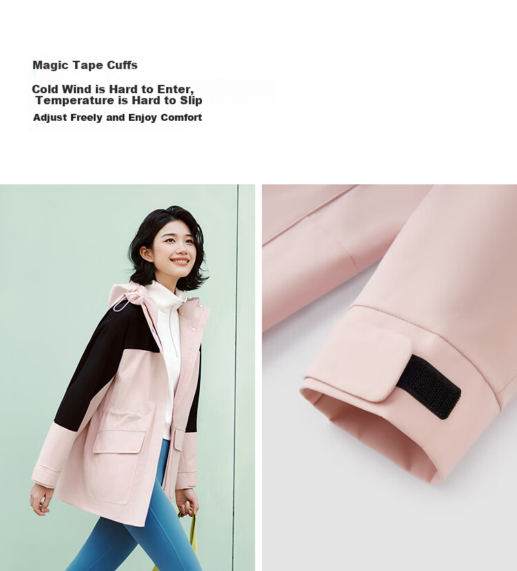 Semir Urban Protective Clothing | China National Geographic Series Women's Spring Jacket, Triple Protection Windproof Coat 101125108017 10