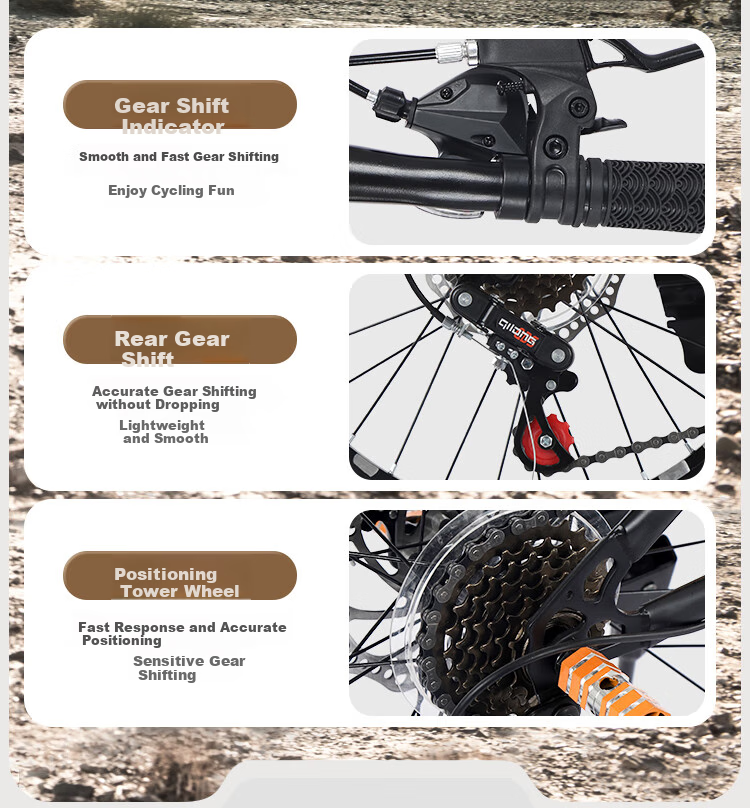 FOREVER Children's Bicycle, Variable Speed Mountain Bike for Primary And Secondary School Students, Boys And Girls Aged 6-15, Racing Bike for Teenagers, Black And Red, 22 Inches 18