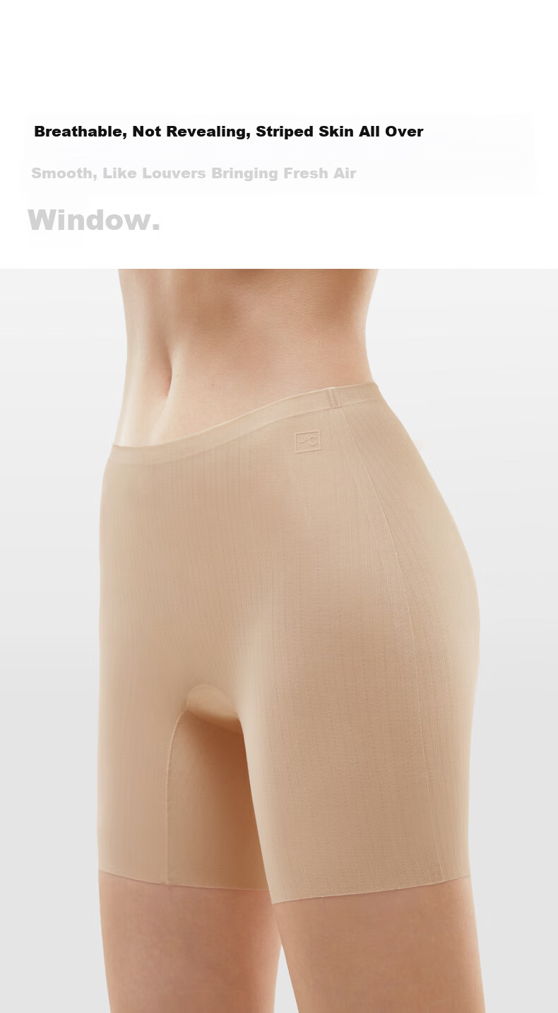 Bananain 509Cool Air Women's Safety Shorts, Mid-Rise, 10A Antibacterial, Anti-Exposure, Seamless, Women's Leggings, Thin Style, Single Piece 8
